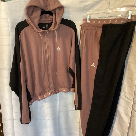 ADIDAS Pants - ADIDAS COLOR BLOCK  TRACK PANTS & HOODIE JACKET (NWOT)
